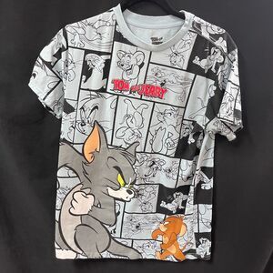 Tom and Jerry T Shirt Cartoon Characters Size Medium